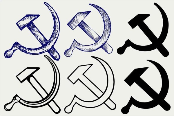 Серп и молот тату эскиз