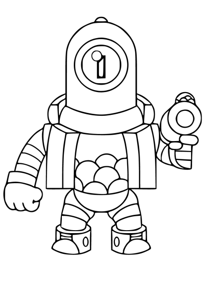 Раскраска Браво старс Рико