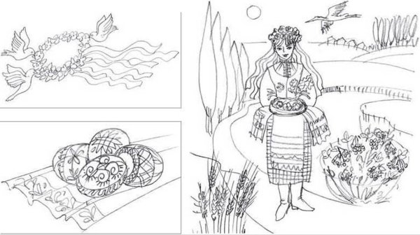 Раскраски на тему Кубань