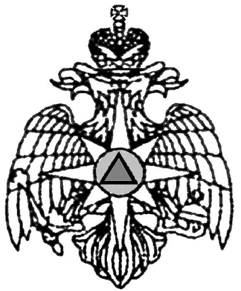 МЧС России логотип черно белый