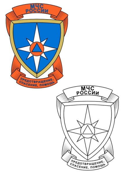МЧС логотип svg