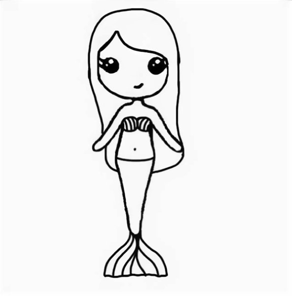 Рисунки для срисовки легкие для девочек