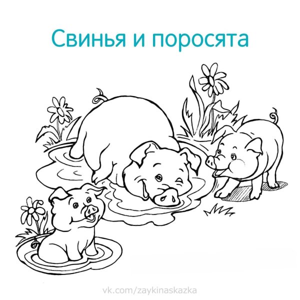 Раскраски по произведениям Бианки для детей