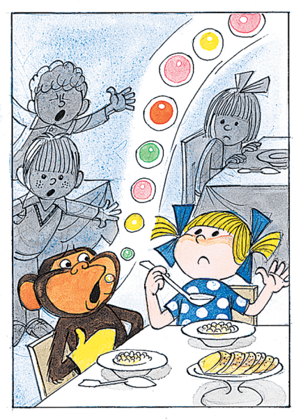 Вера и Анфиса в детском саду Чижиков