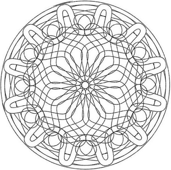 Мандала для привлечения денег и материального благополучия