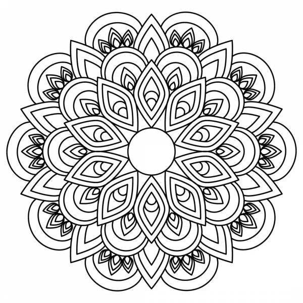 Восьмилепестковая Мандала