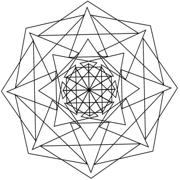 Мандала денежная спираль