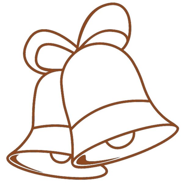 Колокольчик раскраска