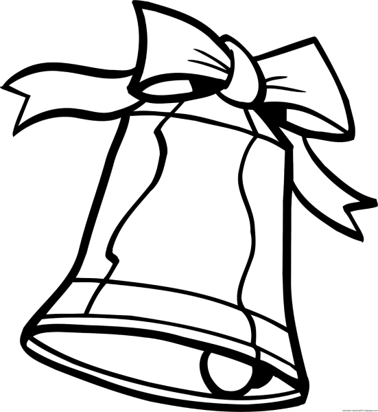 Колокольчик раскраска