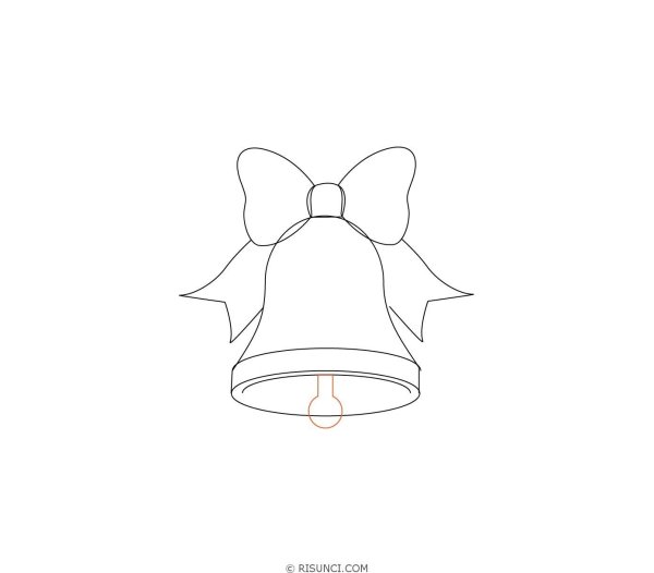 Красивый колокольчик рисунок