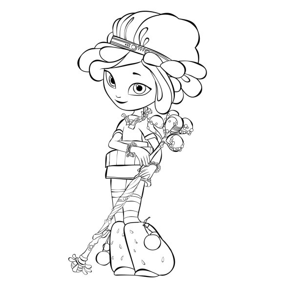 Раскраски сказочный патруль Ядвига Петровна