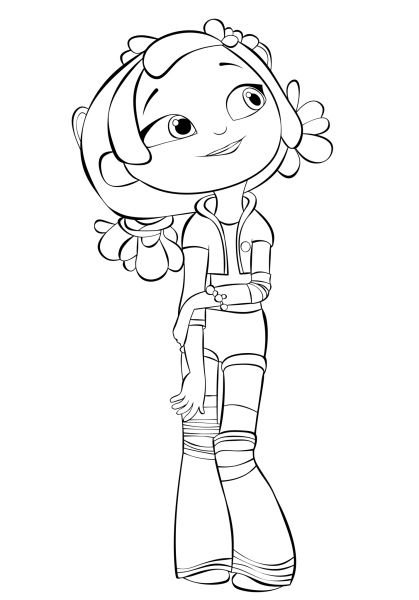 Раскраски сказочный патруль Ядвига Петровна