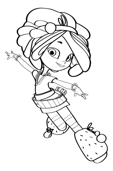 Раскраски сказочный патруль Варя Снежка Аленка и