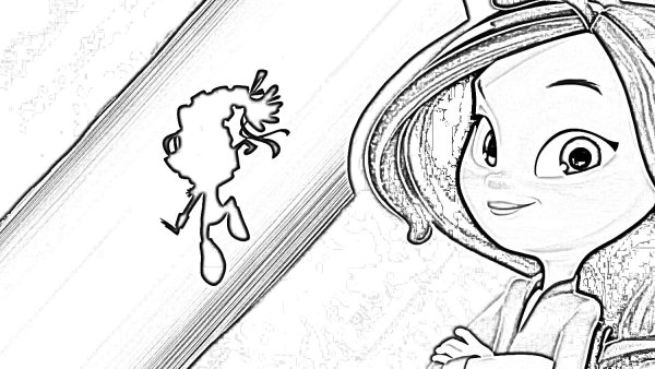 Раскраски сказочный патруль Ядвига Петровна