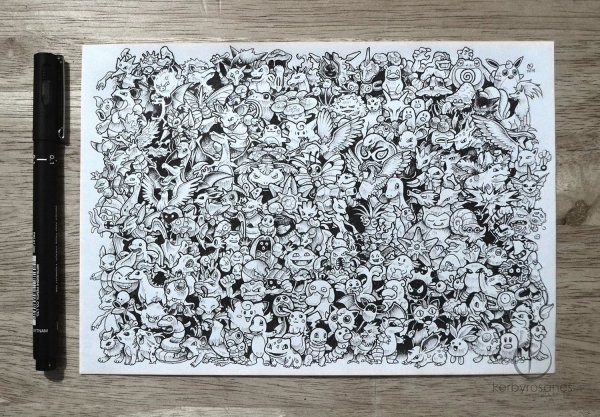 Керби Розанес скетчбук