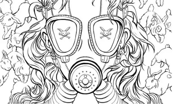 Разукрашки для подростков