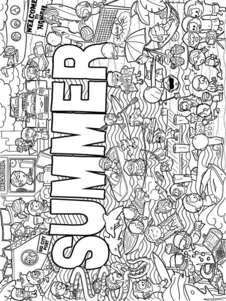 Раскраски для подростков