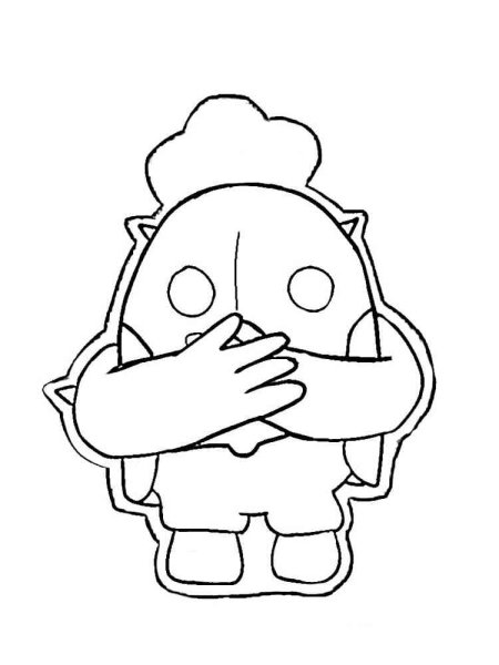 Раскраска Браво старс Пайк