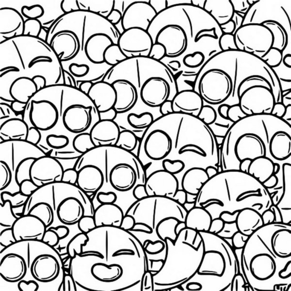 Раскраска Браво старс Кактус