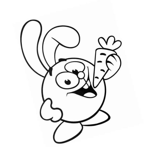 Раскраска «Смешарики»