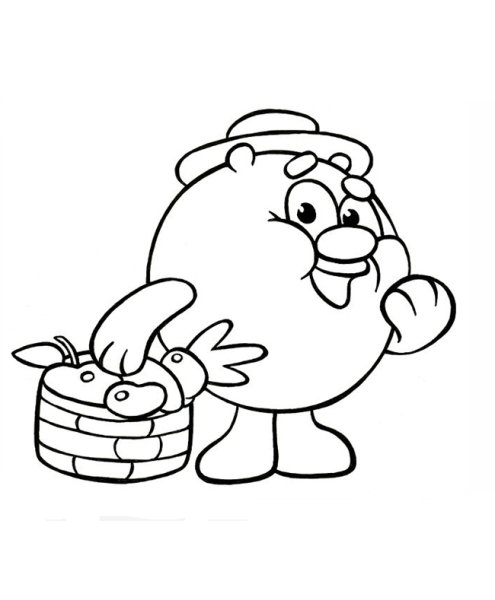 Здоровый образ жизни раскраска