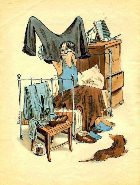 Маршак рассеянный с улицы Бассейной