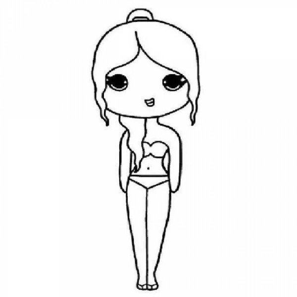 Рисунки для срисовки легкие для девочек