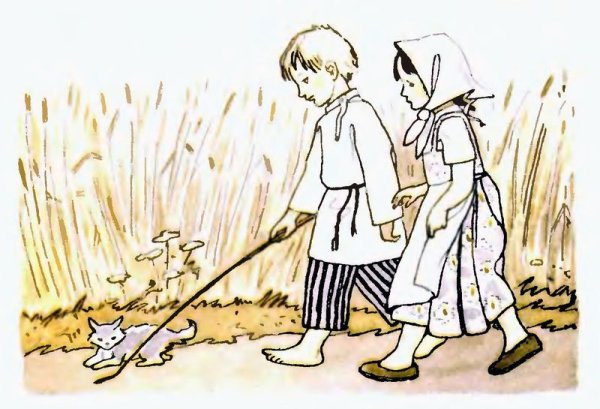 Л Н толстой котенок раскраска