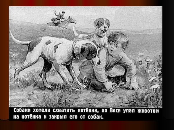 Л Н толстой котенок