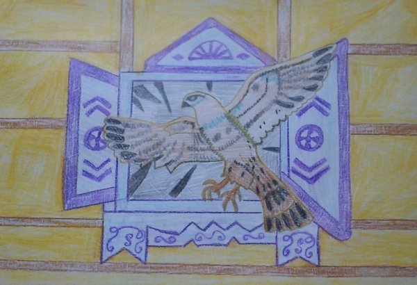 Иллюстрация к сказке перышко Финиста ясна Сокола