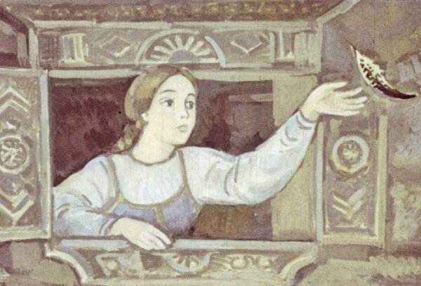 Сказка пёрышко Финиста ясна Сокола