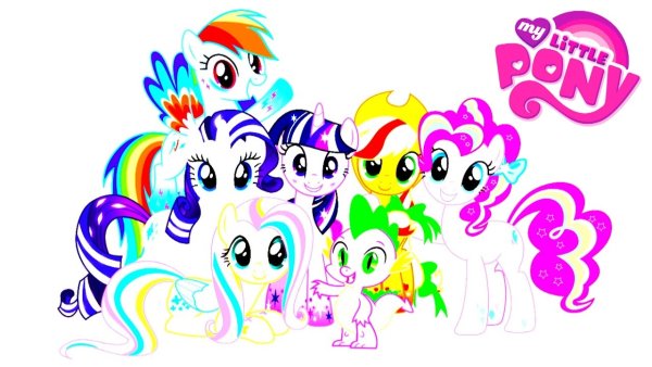 Разноцветные пони