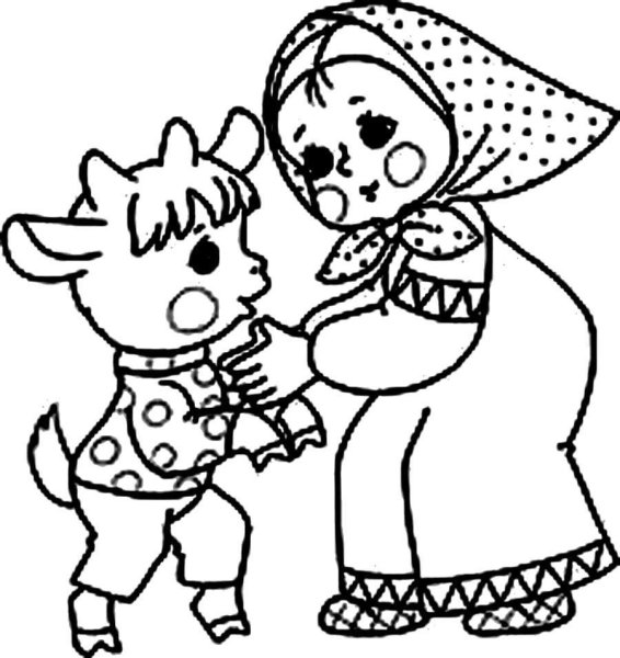 Сестрица алёнушка и братец нарисовать