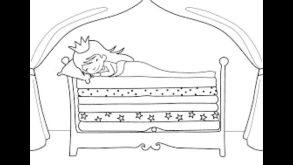 Принцесса на горошине раск