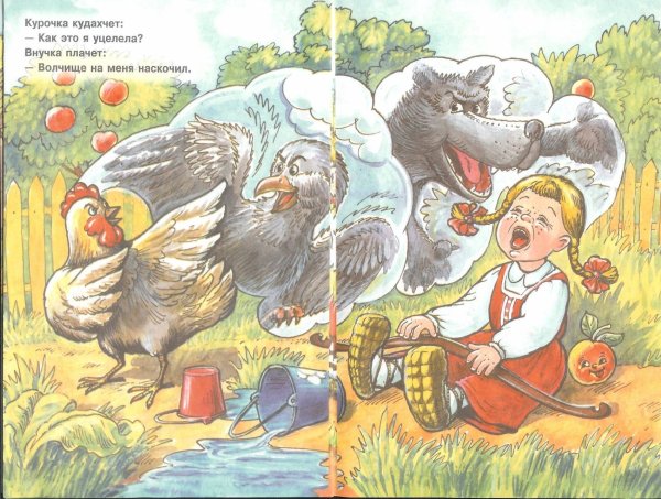 Русская сказка у страха глаза велики