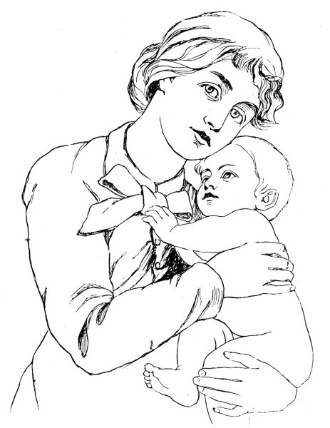 Раскраска ко Дню матери