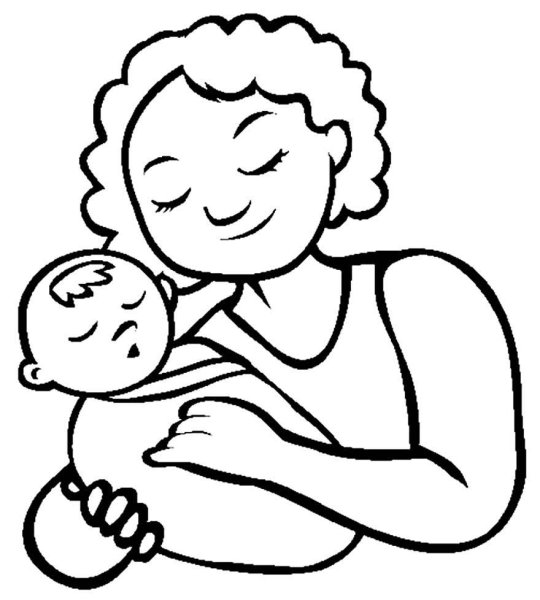 Рисунок ко Дню матери