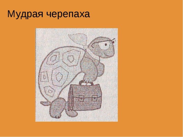 Муравей вопросник и мудрая Черепаза