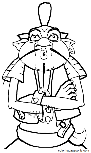 Илья Муромец и Соловей разбойник раскраска