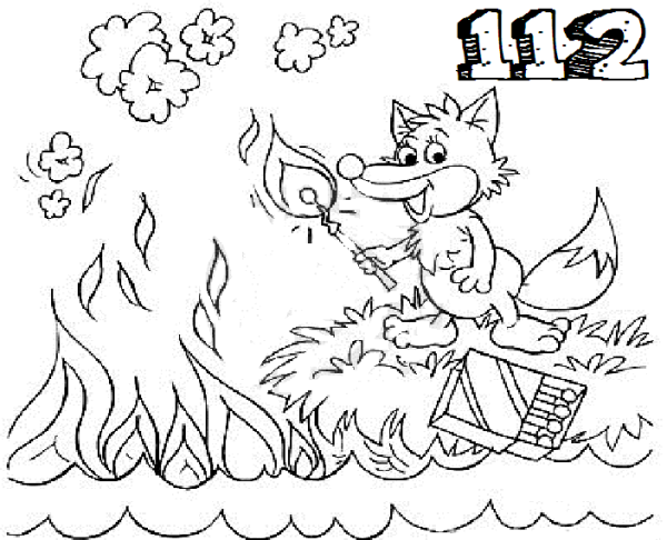 Безопасность в доме раскраска для детей