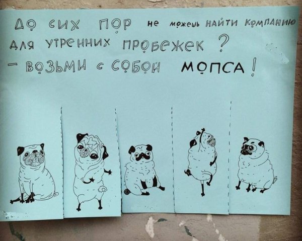 Объявления для поднятия настроения