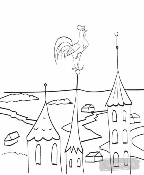 Сказка Пушкина петушок золотой гребешок