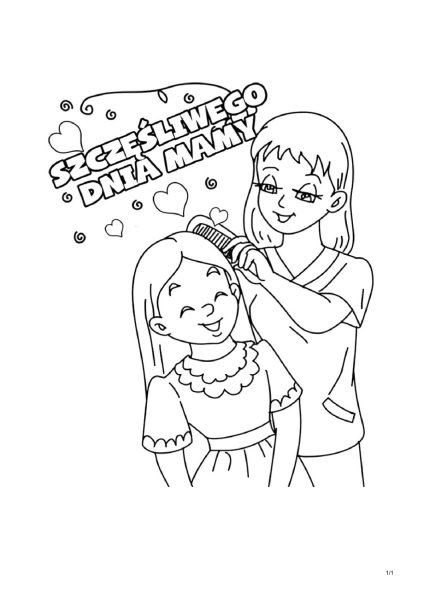 Раскраска с днем рождения мама