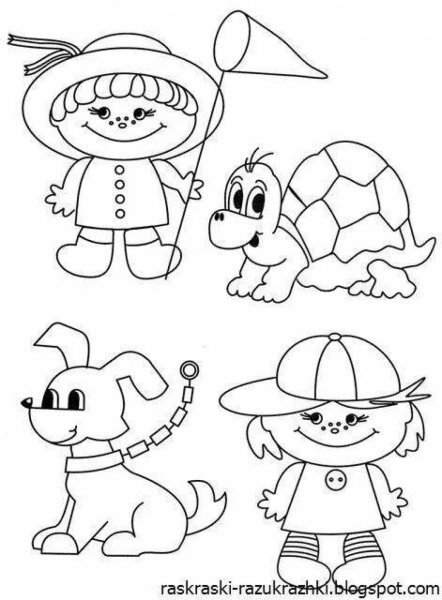 Раскраски для детей Формат а5