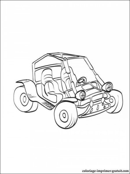 Buggy Buggy раскраска