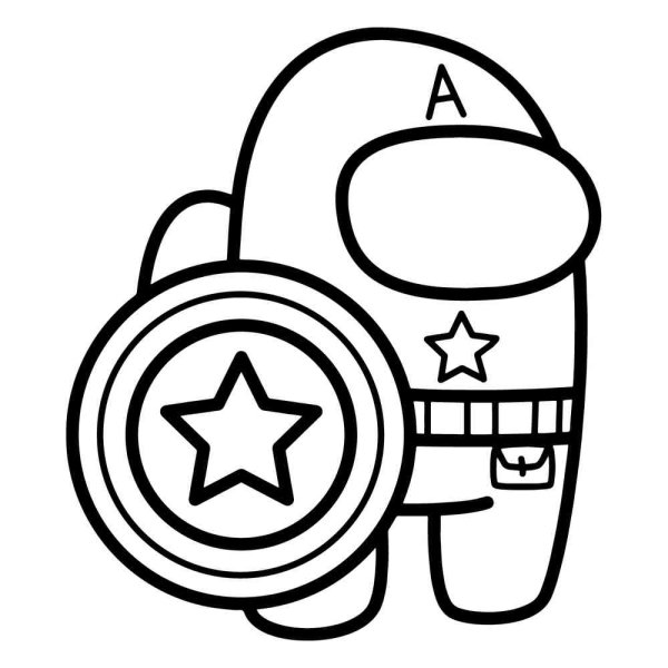 Капитан Америка АМОНГАС