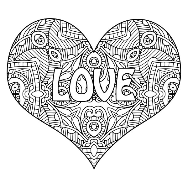 Раскраски антистресс с надписями