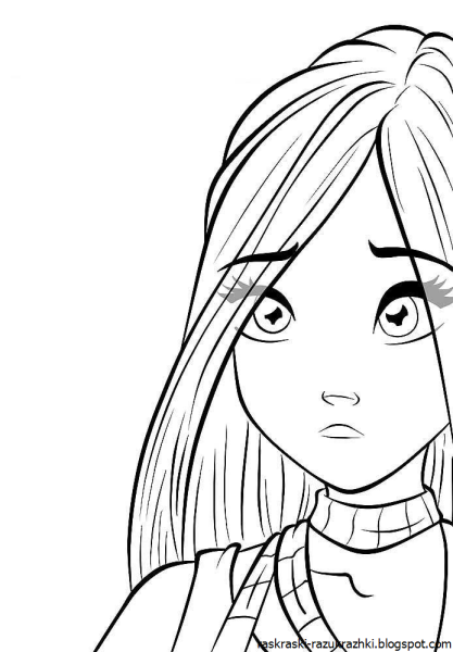 Раскраска чародейки Корнелия