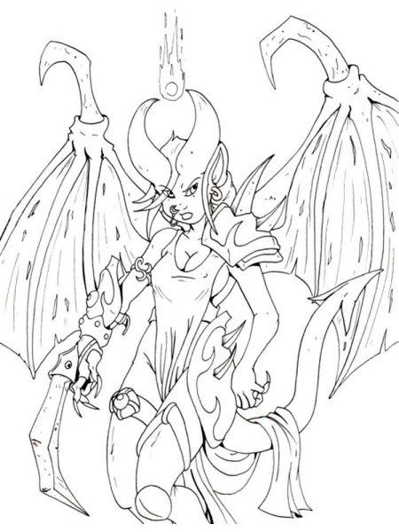 Суккуб Lineart