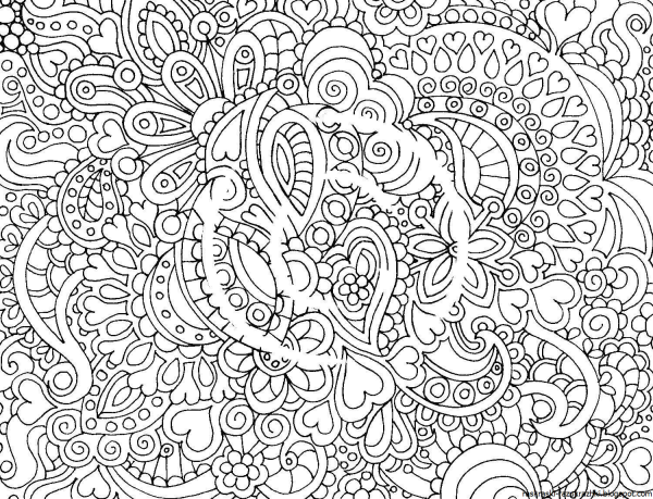 Интересные раскраски узоры